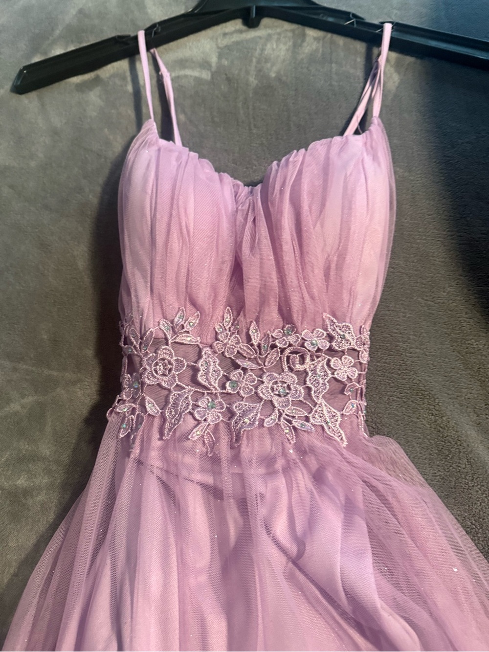City Triangles Lavender Prom Dress